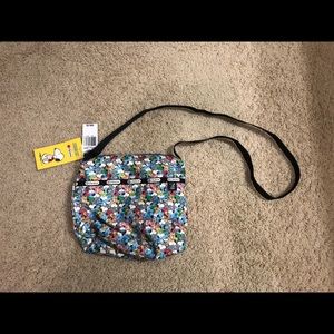 LeSportsac Small Cleo Crossbody Snoopy Mini